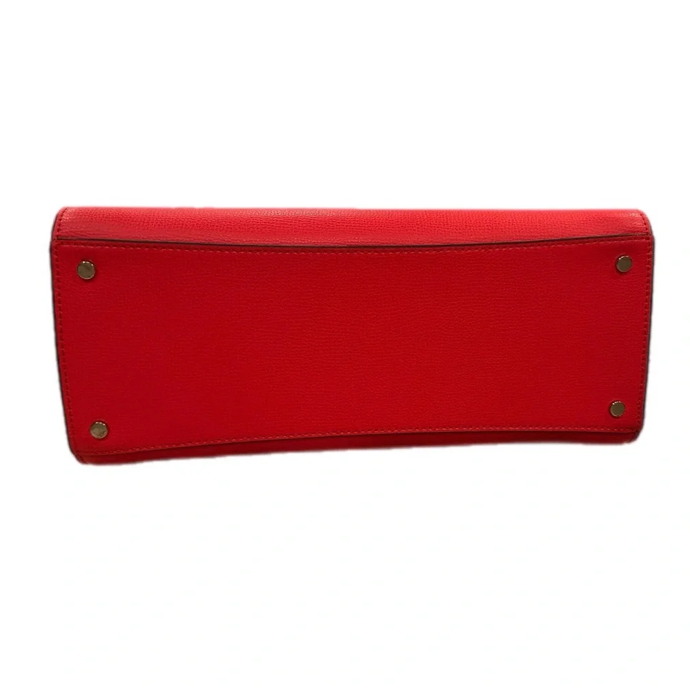Kate Spade Leather Kate‎ Spade Frannie Medium Satchel Handbag Geranium